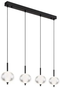 Lustră LED pe cablu Globo 16042-4H AIDA 4xLED/5,75W/230V 3000K/4500K/6500K