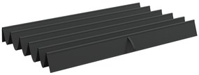 Outsunny Copertina retractabila pentru pergola, Copertina de rezerva din material textil pentru pergola de 3 x 3 (m), gri inchis | AOSOM RO