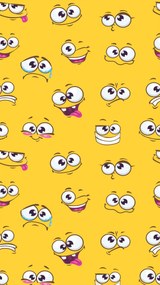 Prosop plaja SMILE 100x180 cm galben, 100% microfibra