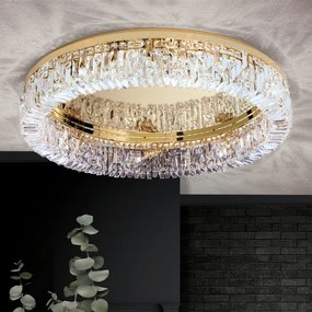 Lustra aplicata cristal Schöler design modern de lux Ring 75cm gold