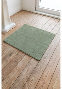 Covoraș din bumbac pentru baie Tiseco Home Studio Luca, 60 x 60 cm, verde