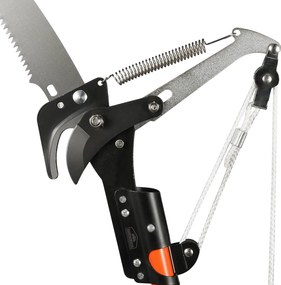 Fierăstrău telescopic cu foarfecă MOREL, 2,6m, portocaliu Gardebruk