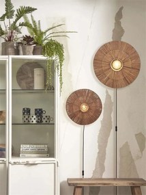 Aplica de perete eco din iuta Iguazu S disc 40cm, nat