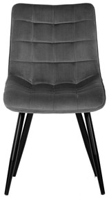 Set de scaune de sufragerie CT-384 GREY4, 4 buc
