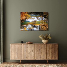 Tablou - Cascada Huay Mae Khamin, Thailanda (90x60 cm)