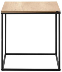Măsuță laterală Losuku 8 (Nuc + negru) . 1094776