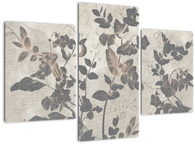 Tablou - Frunze texturate (90x60 cm)