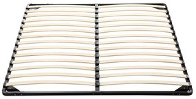 Kit somiera demontabila, 2 randuri, 1400 | 1600 x 2000 mm, lamele lemn stratificat, negru (Dimensiuni: 1400x2000 mm)
