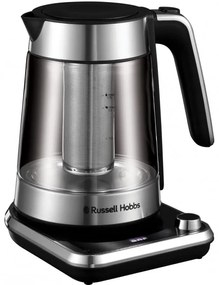 Cana electricа Russell Hobbs Attentiv 26200-70, 3000W, 1,7 l, Infuzor, Control temperatura, Timer, Inox/Negru