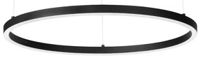 Lustra LED suspendata Oracle slim sp d090 round 2700k on-off negru
