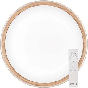 Plafonieră LED dimabilă ILVI LED/45W/230V 2700-6500K, diam. 50 cm, bej + telecomandă