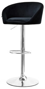 Scaun Hanzel (negru + crom). 1110538