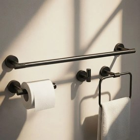 Set accesorii pentru baie GRID 4 piese negru