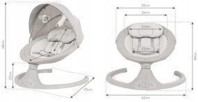 ShopJK LEAGĂNEL ELECTRIC KIDWELL LUXI LIGHT MELANGE