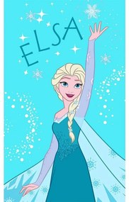 Disney Regatul de gheață Elsa prosop de mână, prosop de față, prosop 30x50 cm