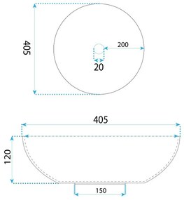 Lavoar pe blat ANIKA
