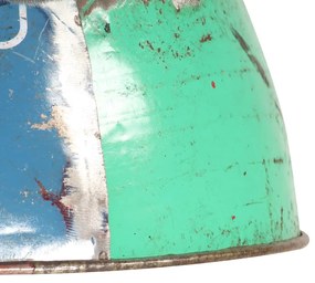 Lustra industriala vintage, 25 W, multicolor, 41cm, rotund, E27 1, Multicolour,    41 cm