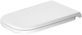 Duravit D-Code Capac WC alungit, soft-close