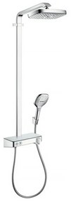 Coloana de dus cu baterie termostatata Hansgrohe Raindance Select E 300