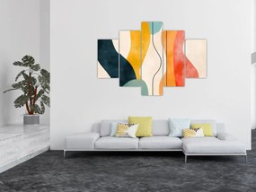 Tablou - Ilustrație colorată minimalistă II. (150x105 cm)