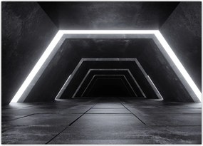 Tablou - Tunel futurist (70x50 cm)