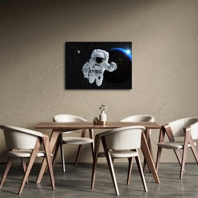 Tablou - Astronaut în Cosmos (70x50 cm)