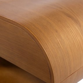 Raft în culoare naturală etajat 39 cm Momo – WOOOD