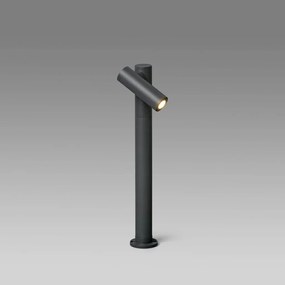 Stalp LED exterior cu proiector directionabil IP65 SPY 43,5cm