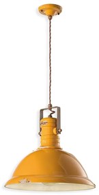Lustra design retro realizata manual din ceramica INDUSTRIAL