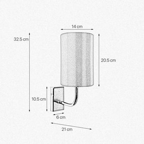 Aplica de perete eleganta design italian Aurora