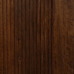 Bibliotecă maro din lemn de mango 60x190x30 cm Sagara – Ixia