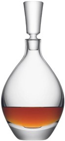 Carafă în formă de lacrimă LSA JULIA, 1 l, transparentă, Handmade