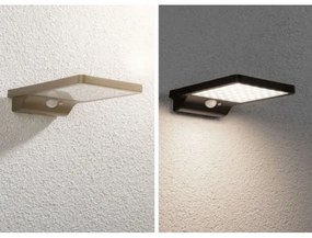Paulmann 95393-LED/4W IP44 Lampa solară reglabilă cu senzor SOLVEIG 3,7V