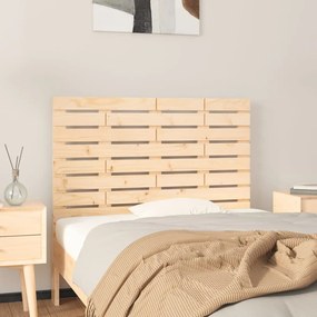 824723 vidaXL Tăblie de pat pentru perete, 96x3x63 cm, lemn masiv de pin