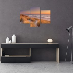 Tablou - Plajă la apus de soare (90x60 cm)