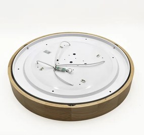 Brilagi - Plafonieră LED CARVALHO 4xE27/60W/230V, stejar, diam. 57,5 cm