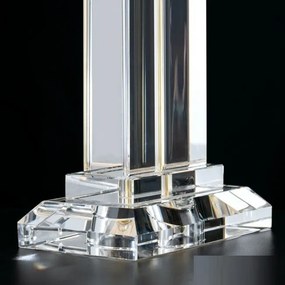 Veioza, lampa de masa design LUX VERONIQUE, auriu/ abajur crem