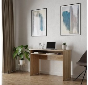 Birou în decor stejar sonoma YUKON 110x50 cm