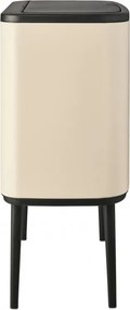 Coș Brabantia Bo Touch 1005546, 36 l, Deschidere lină și silențioasă, Deschidere mare, Bej