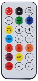 Lampadar LED RGB Globo 28062 ROCKY LED/7W/5V + telecomandă