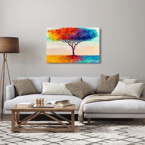 Tablou cu pom pictat (90x60 cm)