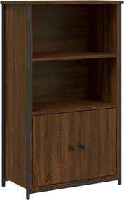 vidaXL Dulap înalt, stejar maro, 62x32x103,5 cm, lemn compozit