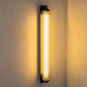 Aplica de perete LED smart cu telecomanda COMO titan periat