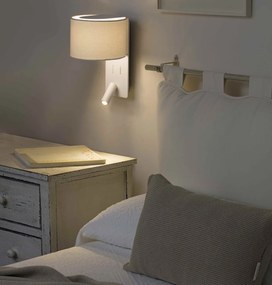 Aplica moderna cu reader LED FOLD White 64304