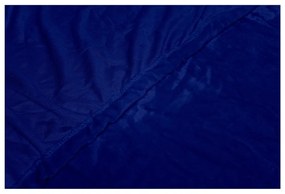 Cearșaf din micromicropluș My House, 180 x 200 cm, albastru închis