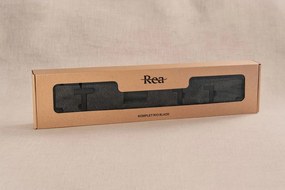 Set accesorii pentru baie Rio 4 piese negru