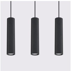 Lustră neagră Gleam – Sollux