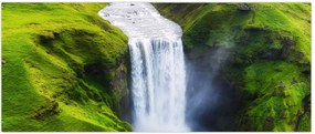 Tablou - Cascada Skogafoss (120x50 cm)