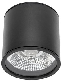 Spot pentru baie CHLOE AR111 1xGU10/50W/230V IP65 negru rotund