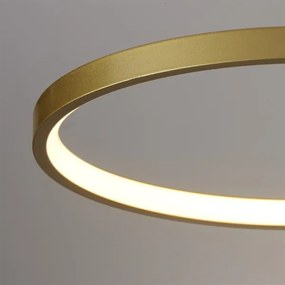 Searchlight 25772-4GO - Plafonieră LED dimabilă CIRQUE LED/37W/230V 3000K 33x97 cm